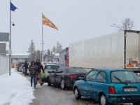 Ограничено е движението на главния път Кюстендил - ГКПП "Гюешево"