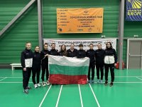 Българските бадминтонистки потеглиха с успех на европейската квалификация в София