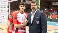 Мануел Златанов е най-младият волейболист, записал мач в елита на Италия при мъжете
