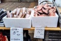 снимка 3 Преди Никулден: Опашки за риба на Женския пазар (Снимки)