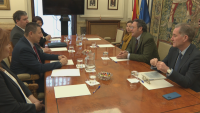 Противодействието на киберпрестъпленията обсъдиха Борислав Сарафов и испанския му колега