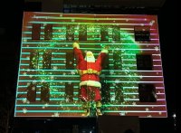 3D светлинно шоу се проведе на коледния фестивал в Царево