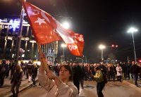 снимка 5 Пореден масов антиправителствен протест в Белград