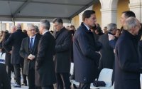 Премиерът Николай Денков отдаде последна почит на Жак Делор