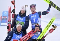 Норвегия триумфира в мъжката щафета от Световната купа по биатлон в Оберхоф
