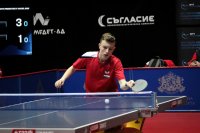 Йоан Величков е шампион на сингъл при юношите на турнир по тенис на маса в Турция
