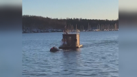 Плаваща сауна помогна на хора от потъваща кола в Норвегия