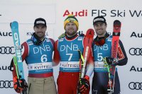 Нилс Хинтерман спечели спускането от Световната купа по ски алпийски дисциплини в Квитфел
