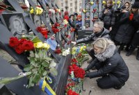 Екипът на БНТ в Киев: Украйна отбелязва годишнина от събитията на Майдана