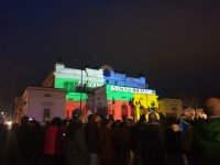 Емблематични сгради в София ще бъдат осветени в цветовете на украинския флаг