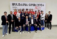 България е на първо място в дисциплината "пумсе" на турнира по таекуондо "България оупън"