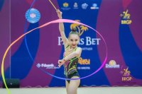 Никол Тодорова завърши на шесто място в многобоя на турнира по художествена гимнастика Афродита къп
