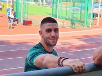 Валентин Андреев остана на четвърто място на чук при юношите на Европейската купа в Лейрия