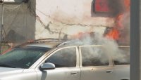 Две коли изгоряха в Бургас