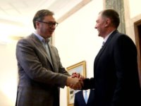 Добромир Карамаринов се срещна с президента на Сърбия Александър Вучич в Белград