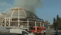 Трима са арестувани след пожара в Универсална зала в Скопие
