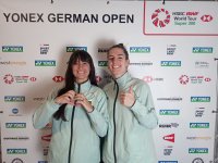 Сестри Стоеви ще играят на финала на двойки жени на европейското първенство по бадминтон в Германия