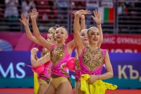 Българският ансамбъл по художествена гимнастика заслужи злато и бронз във финалите на уредите на Европейската купа в Баку