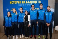 снимка 9 Министър Георги Глушков и редица именити спортисти бяха гости на премиерата на филма за волейболен клуб Левски „История на бъдещето“