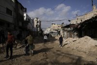 Ожесточени сражения в бежански лагер в северната част на Газа
