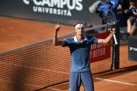 Александър Зверев е първият финалист на турнира от сериите ATP 1000 в Рим