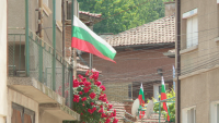 Българският трибагреник се развя пред всяка къща в село Козарско