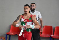 Националите с подиум тренировка преди Световната купа по спортна гимнастика във Варна