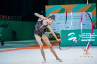 Второ място за България във временното отборно класиране при девойките на европейското първенство по художествена гимнастика