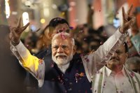 Премиерът Нарендра Моди обяви победа на парламентарните избори в Индия