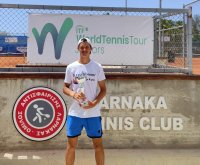 Виктор Киров триумфира с титлата на сингъл на тенис турнир за юноши в Ларнака