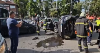 Катастрофа затруднява движението на бул. "Шести септември" в Пловдив