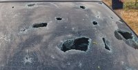 Градушка изпочупи автомобили и унищожи реколтата от праскови в Сливенско