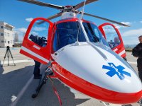 Медицинският хеликоптер транспортира германец, пострадал при скок с парашут край Ихтиман