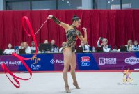 Брезалиева седма, Краснобаева осма във временното класиране за многобоя от Световната купа по художествена гимнастика в Милано