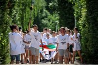 В чест на Олимпийския ден, Деня на българския олимпиец и Париж’2024 щафетата със символичния олимпийски огън финишира пред НСА