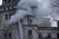 Русия атакува Киев и областта, чули са се експлозии