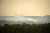 Голям горски пожар бушува в Албания