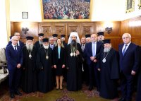 Патриарх Даниил се срещна с председателя на НС Рая Назарян и представители от парламентарните групи