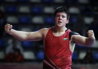 Сали Салиев се класира на полуфиналите на еврошампионата по борба за юноши