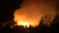 Пожар гори на границата ни със Северна Македония, огнеборците в Петрич са на терен (СНИМКИ И ВИДЕО)