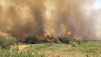 Пожар изпепели няколко къщи край ямболските села Горска поляна и Воден
