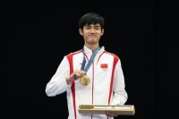 Лихао Шън спечели втория си златен медал от Игрите в Париж на 10 метра въздушна пушка при мъже