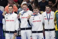 Великобритания защити олимпийската си титла си в щафетата 4 по 200 метра свободен стил за мъже