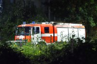 Пожар край жилищен блок в Бургас