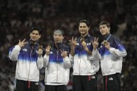 Република Корея е олимпийски шампион в отборното състезание на сабя при мъжете за трети пореден път