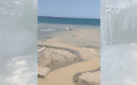 Мръсна вода отново се влива в морето на Офицерския плаж във Варна