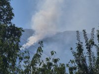 Продължава борбата по въздух с пожара на българо-гръцката граница