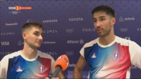 Христо и Тома Попови - българските бадминтонисти, които се състезават за Франция