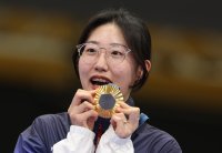 Титла за Република Корея в спортната стрелба на 25 метра пистолет за жени на Игрите в Париж