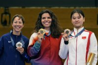 Киара Леони спечели първи златен медал за Швейцария на Игрите в Париж на 50 метра пушка